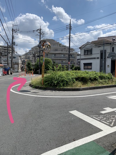 ひかりのたねへの道順