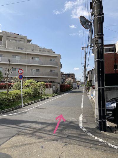 ひかりのたねへの道順