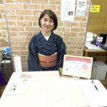 ひかりのたねのぶの着物でカウンセリング写真
